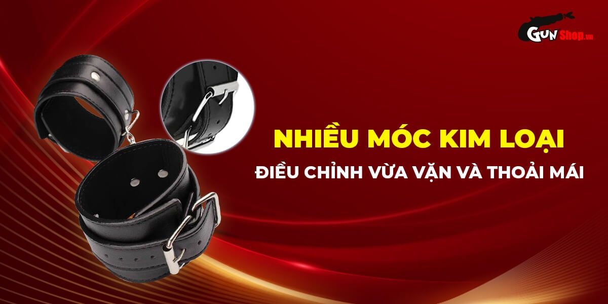 Chisa Behave Premium Adjustable Luxury Fetish Handcuffs