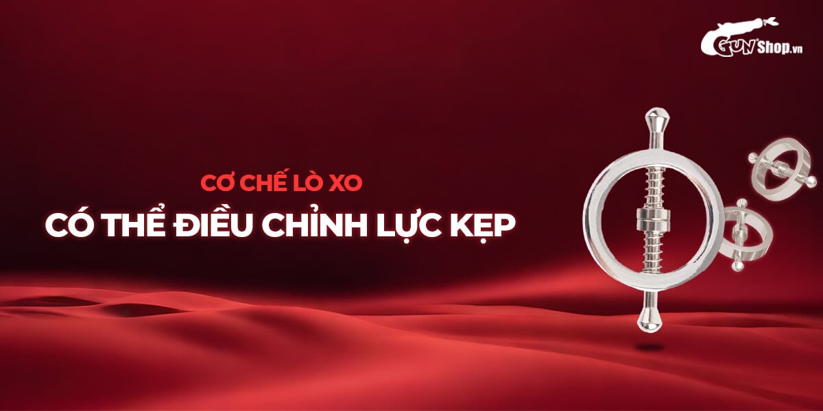 Chisa Sins Metal Adjustable Nipple Clamps BDSM Accessory