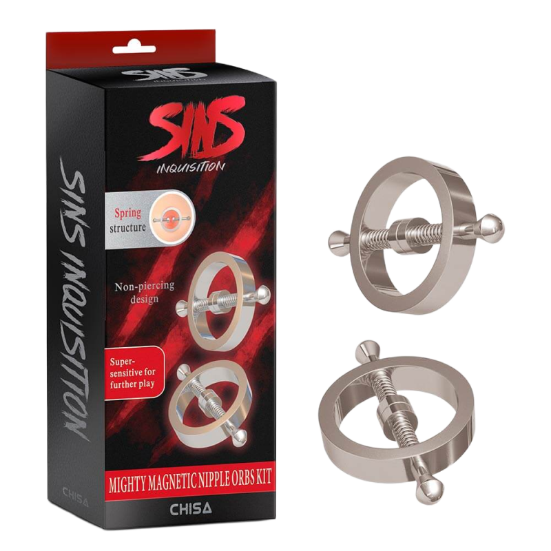 Bỏ sỉ Kẹp vú kích thích đầu ti Chisa Sins Inquisition Spring Metal  cao cấp 