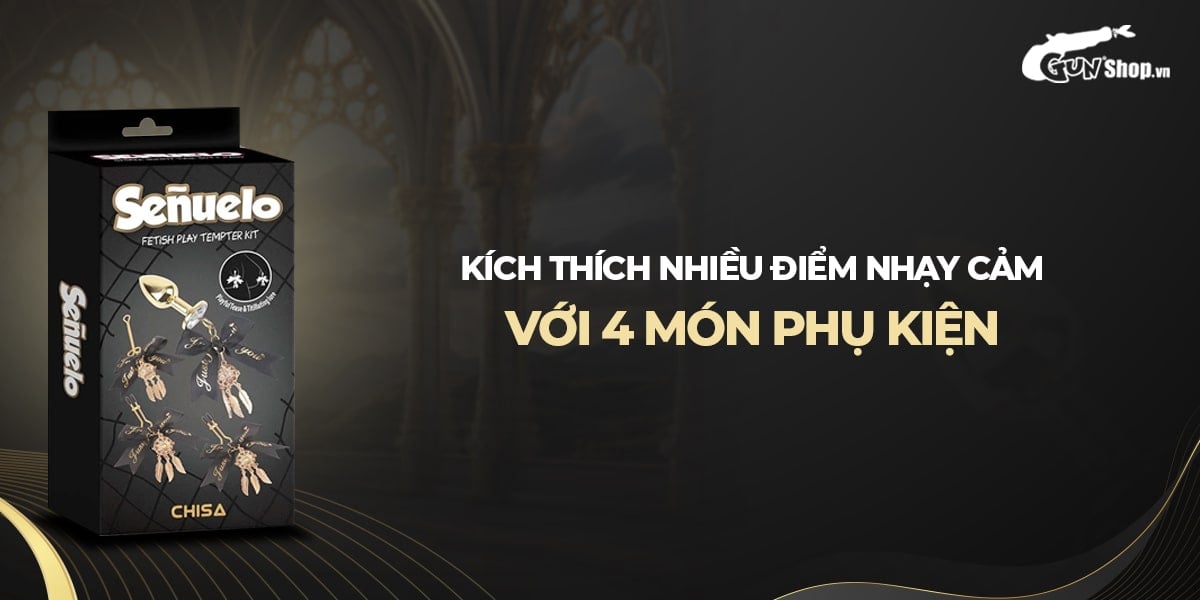 Bộ Kit BDSM Chisa Senuelo | Dụng Cụ Fetish Play Kích Thích Mạnh