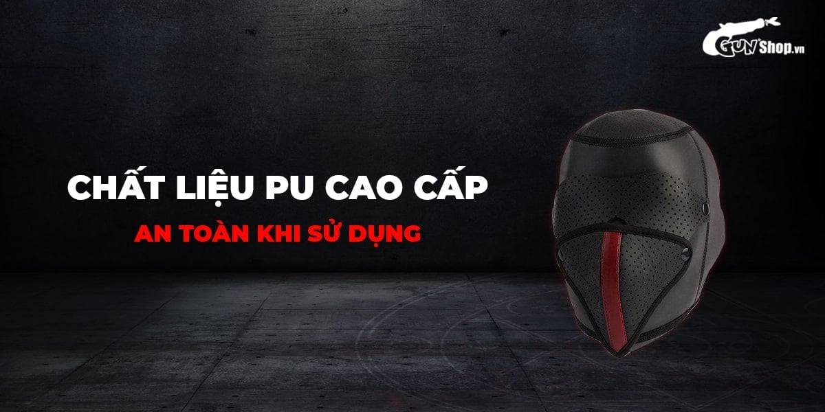 Khám phá Mặt nạ BDSM Chisa Sins Full-face Bondage Hood cao cấp