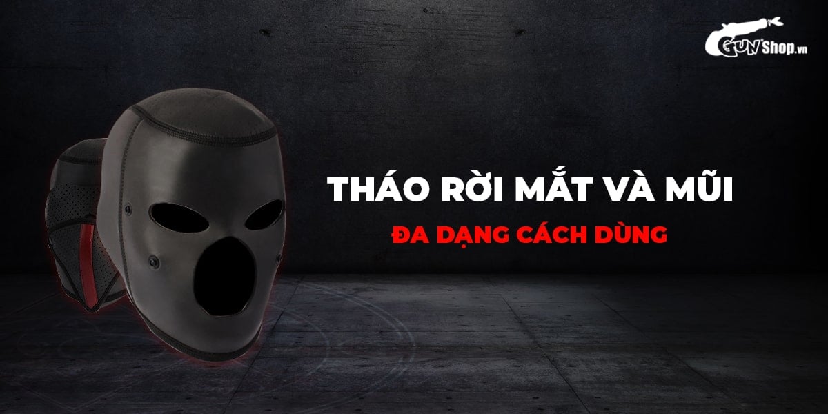 Khám phá Mặt nạ BDSM Chisa Sins Full-face Bondage Hood cao cấp