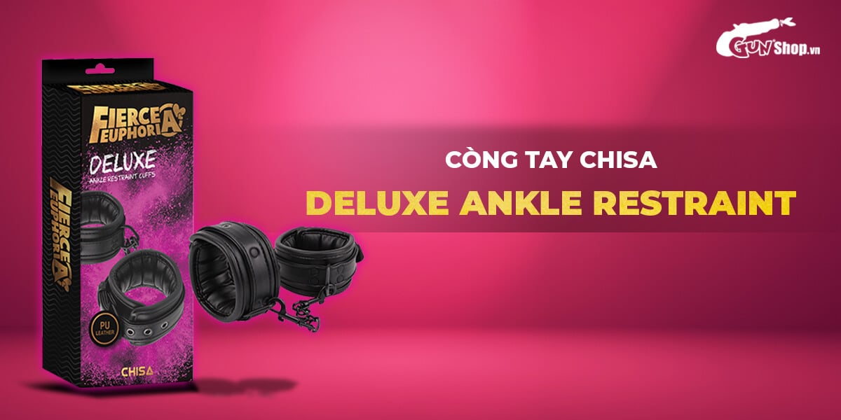 Còng tay Chisa Fierce Euphoria Deluxe kích thích quyến rũ