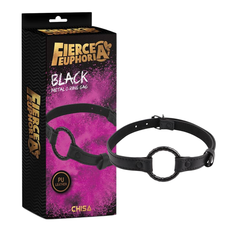 Bán Khóa miệng BDSM Chisa Fierce Euphoria Black Metal O-ring Gag  hàng xách tay 