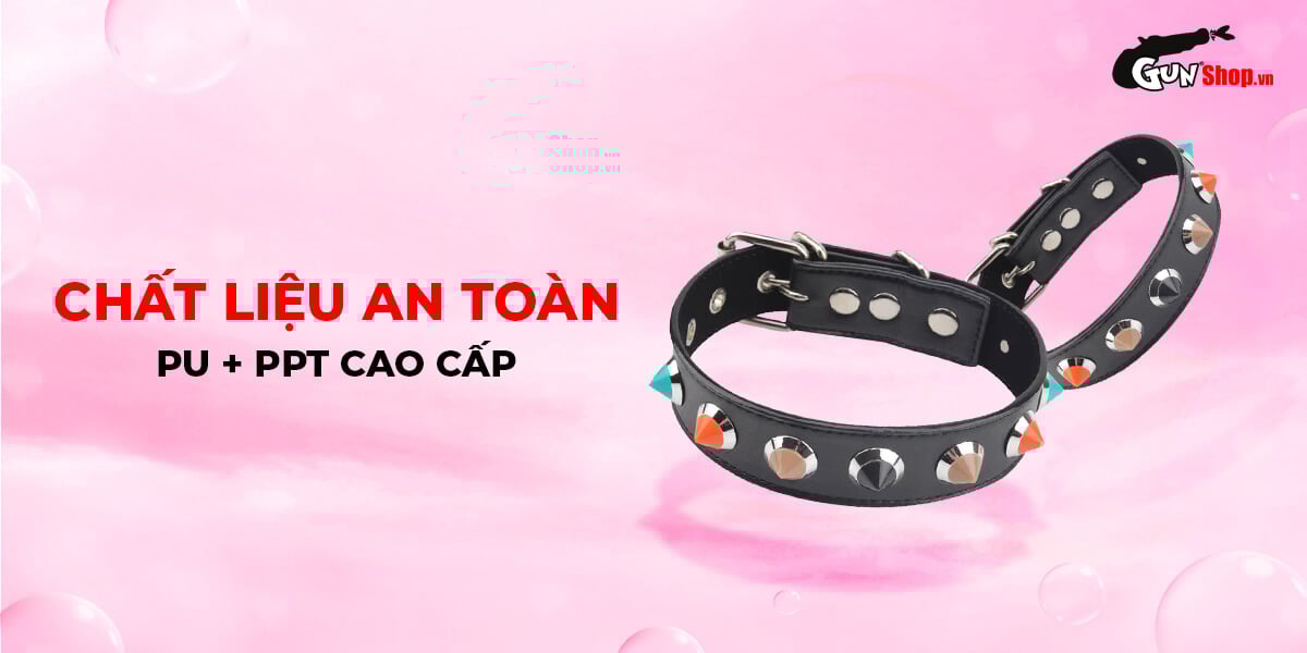 Chisa Behave Luxury Spiked Fetish Collar BDSM Accessory