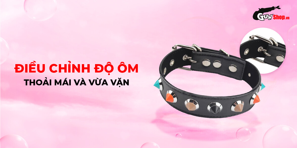 Chisa Behave Luxury Spiked Fetish Collar BDSM Accessory