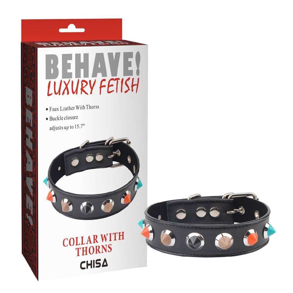 Vòng Cổ Gai Chisa Behave Luxury Fetish BDSM Cao Cấp 