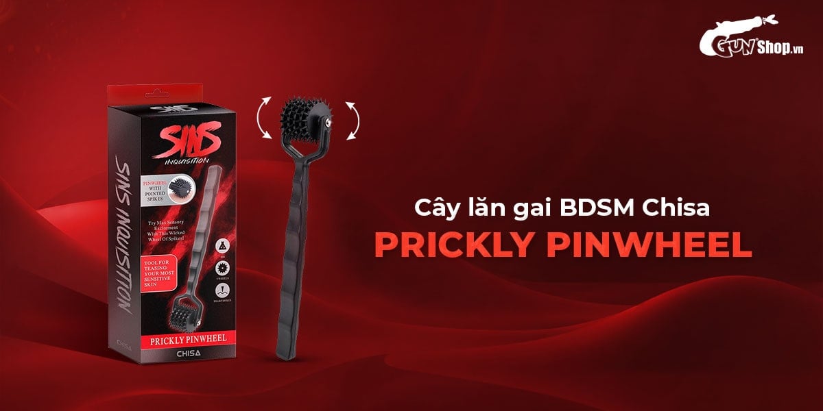 Chisa Sins Inquisition BDSM Spike Roller for Sensory Play