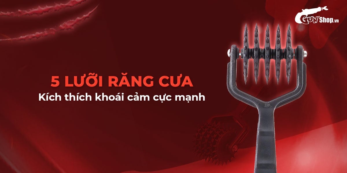 Chisa Sins Inquisition BDSM Spike Roller for Sensory Play