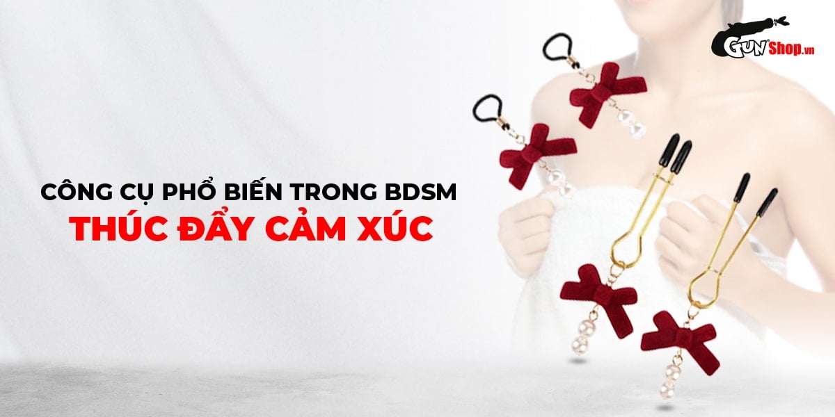 Chisa Senuelo Pearl Nipple Clamps Kit BDSM Essential