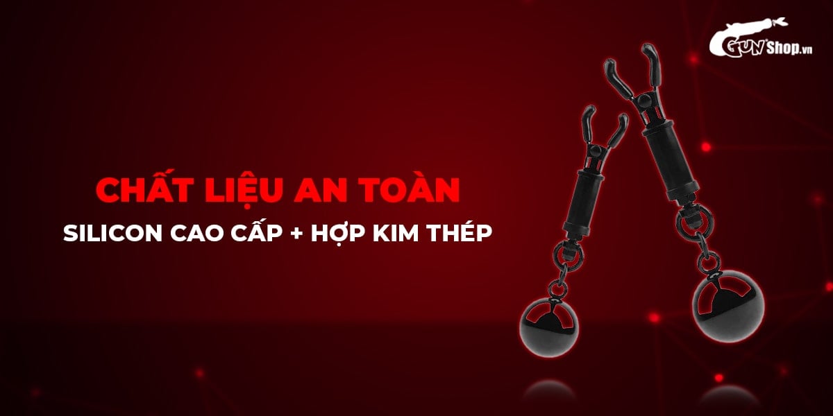 Chisa Sins Weighted Nipple Clamps for Intense Stimulation