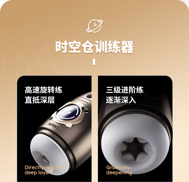 Leten Spacetime Cabin 7 chế độ xoay massage kích thích tăng kích cỡ