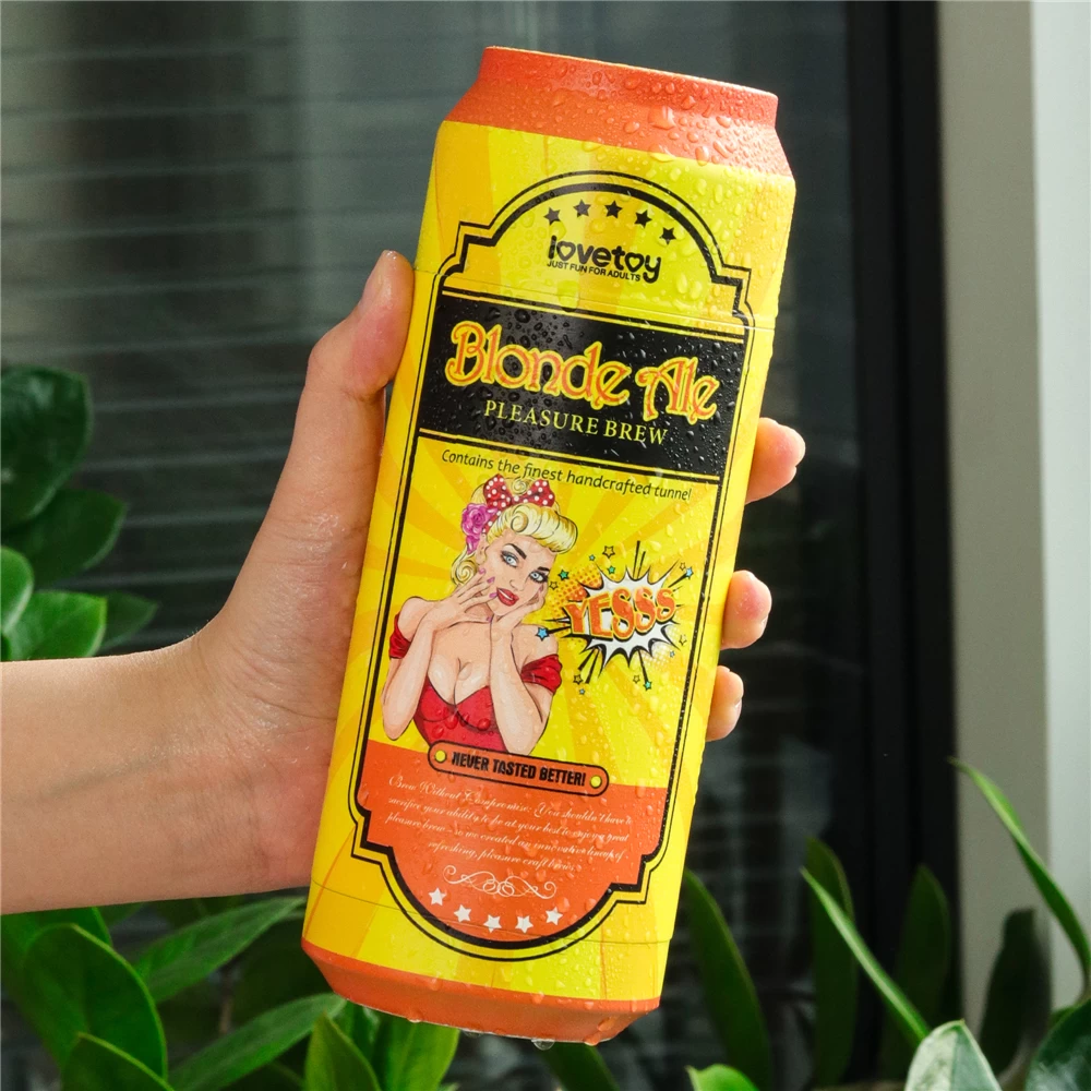 Lovetoy Blonde Ale lon bia thủ dâm silicon mềm mại độc đáo