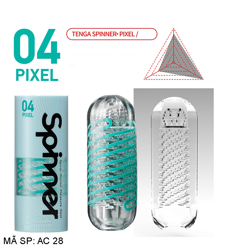  Sỉ Tenga Spinner xoắn ốc 6 kiểu dáng độc đáo giá rẻ
