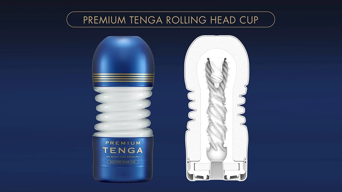 Tenga Premium Rolling Head Cup xoay 360 độ cảm giác mạnh mẽ