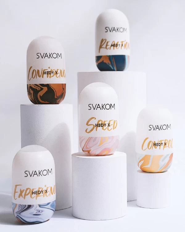 Svakom Hedy X Trứng Thủ Dâm Nam Silicone Mềm Mịn 