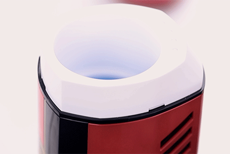 Leten 708 Pro đỏ sưởi ấm thút hút thổi rung mạnh tặng quà