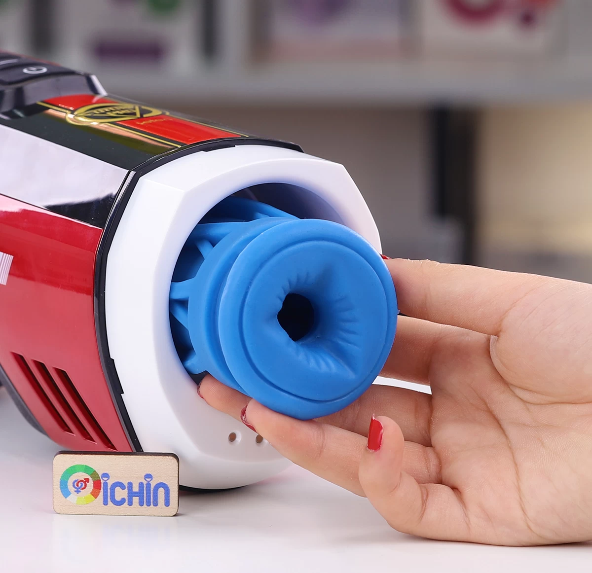 Leten 708 Pro đỏ sưởi ấm thút hút thổi rung mạnh tặng quà