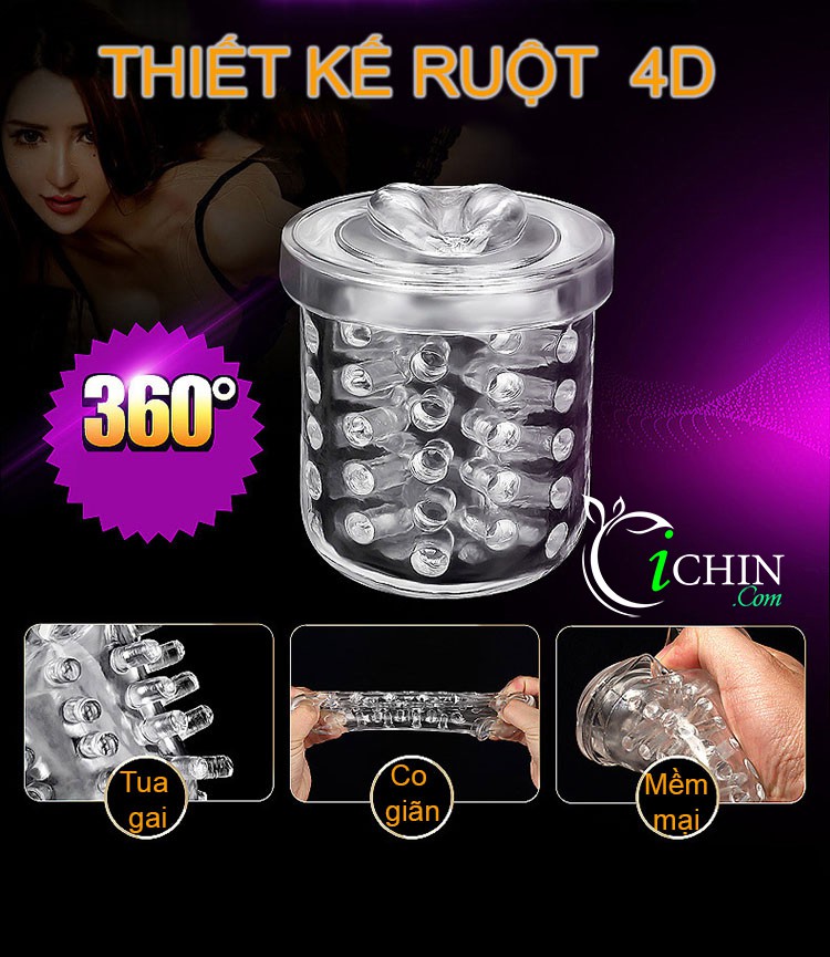 Easy Love L Tăng Cực Khoái Đa Chế Độ Gắn Tường Siêu Mạnh