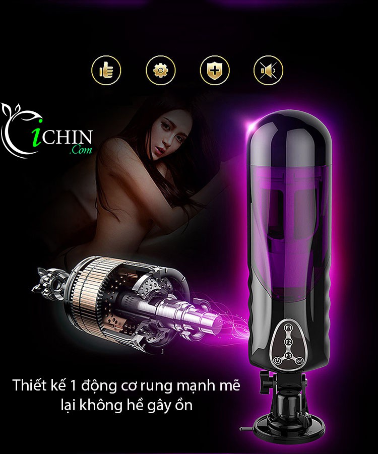 Easy Love L Tăng Cực Khoái Đa Chế Độ Gắn Tường Siêu Mạnh