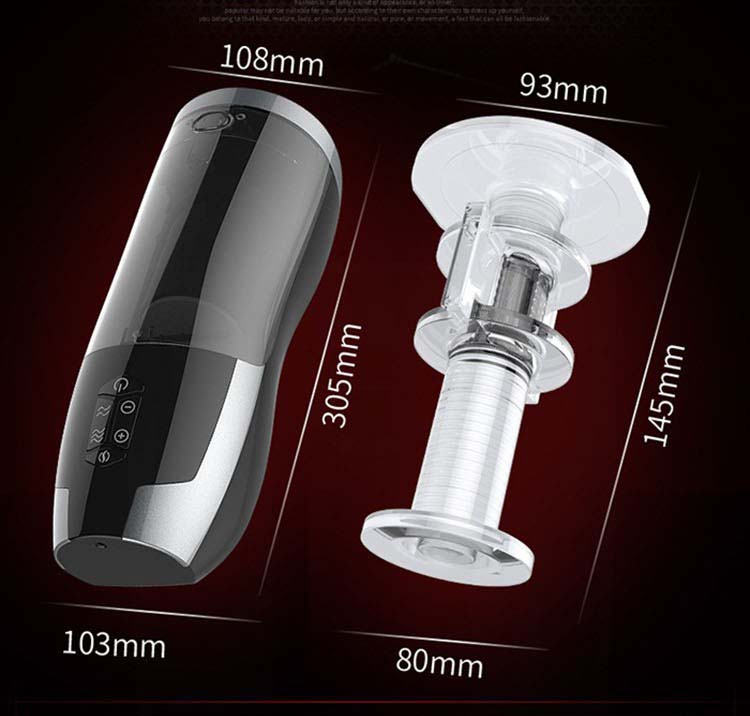 Máy thủ dâm nhiệt tự động Piston Heat IR cao cấp hiệu quả