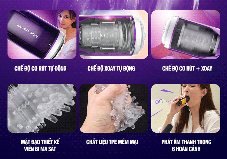 Leten Turbo Charger 10 tốc độ xoay thụt tiếng rên kích thích mua ngay