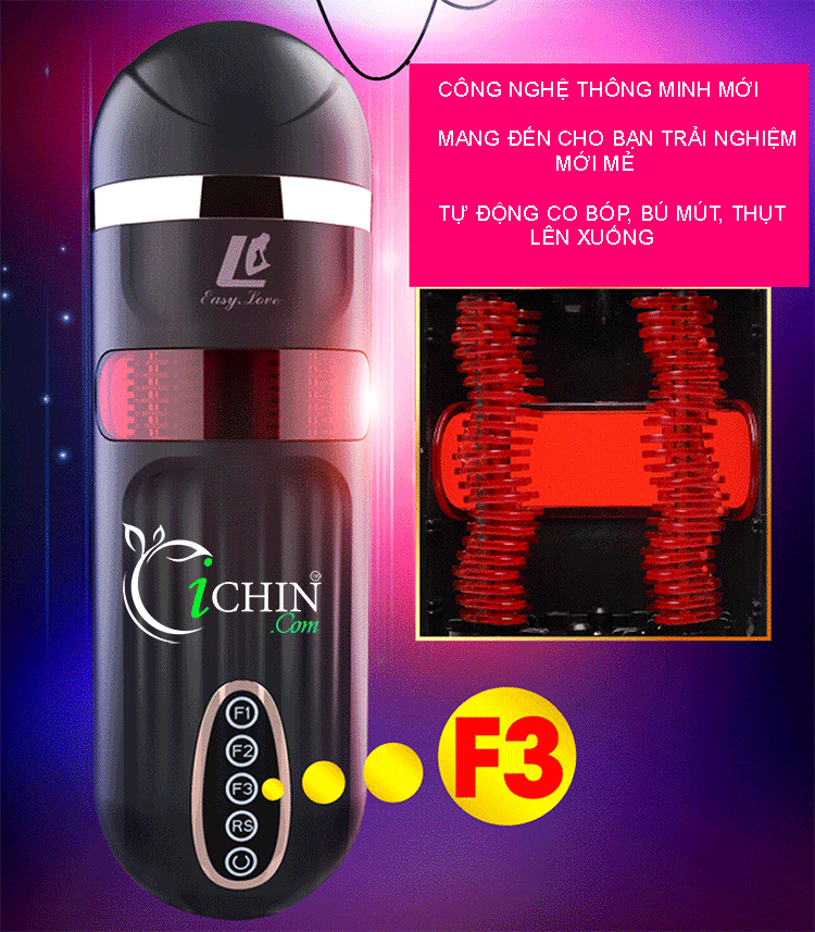 Easy Love L co bóp 10 chế độ rung mạnh rung êm ái kích thích