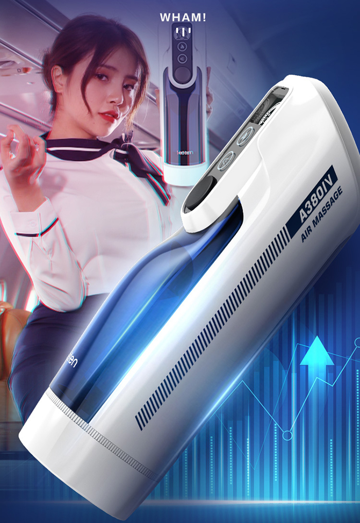 Máy thủ dâm Leten A380 Air Massage Phiên bản 4 Siêu thực tế