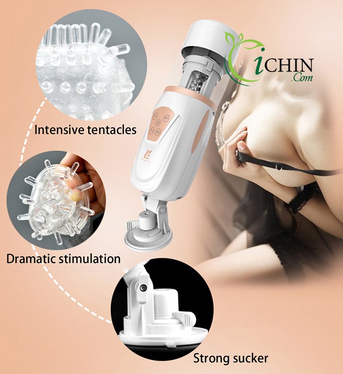 Easy Love Dream Cabin thụt co bóp sưởi ấm âm thanh rên kích thích