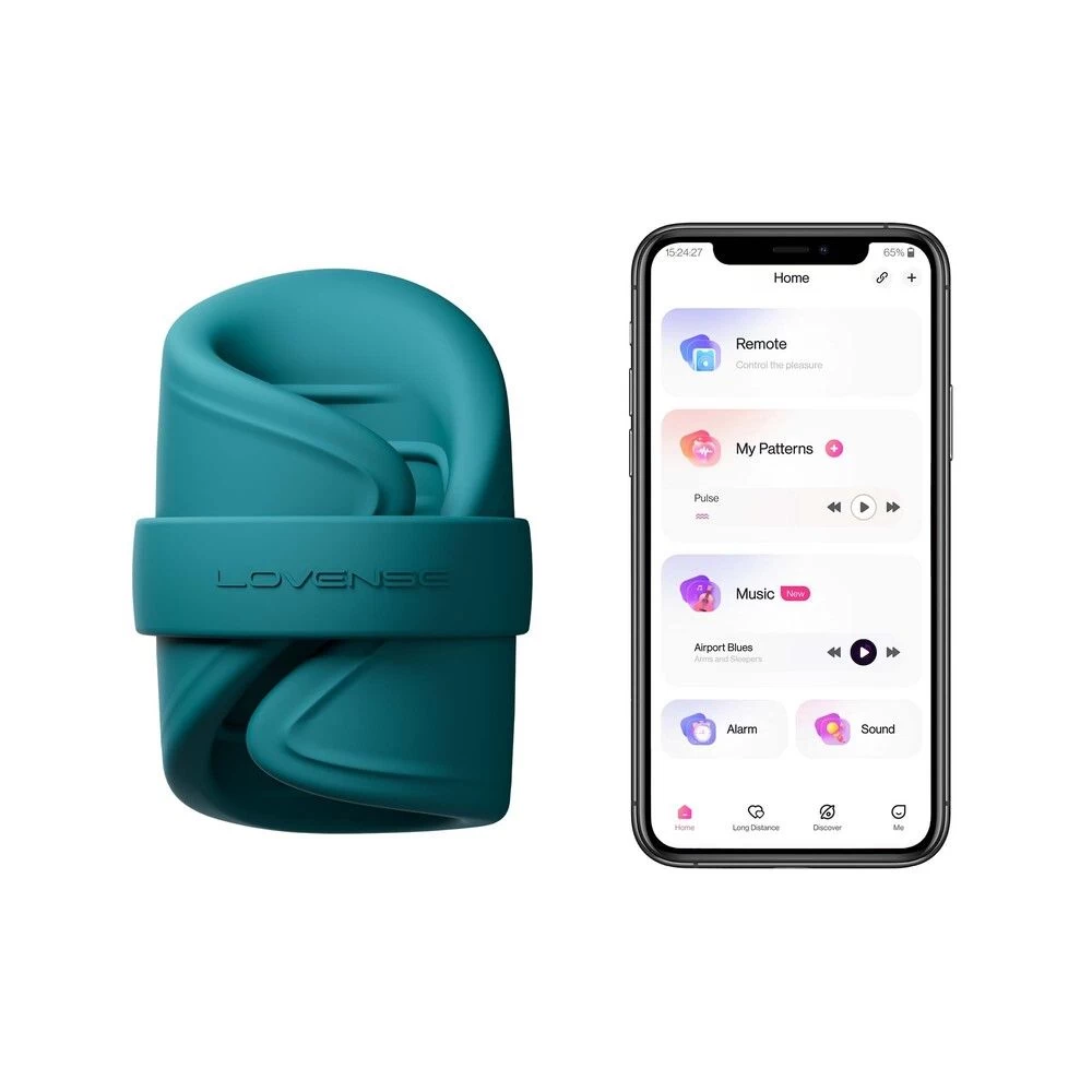 Lovense Gush thiết bị rung nam cao cấp điều khiển qua App tiện lợi