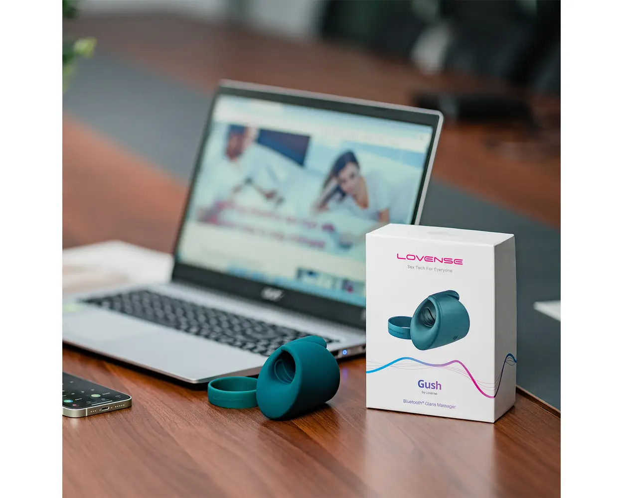 Lovense Gush Máy Rung Thủ Dâm Nam Kết Nối App Thông Minh