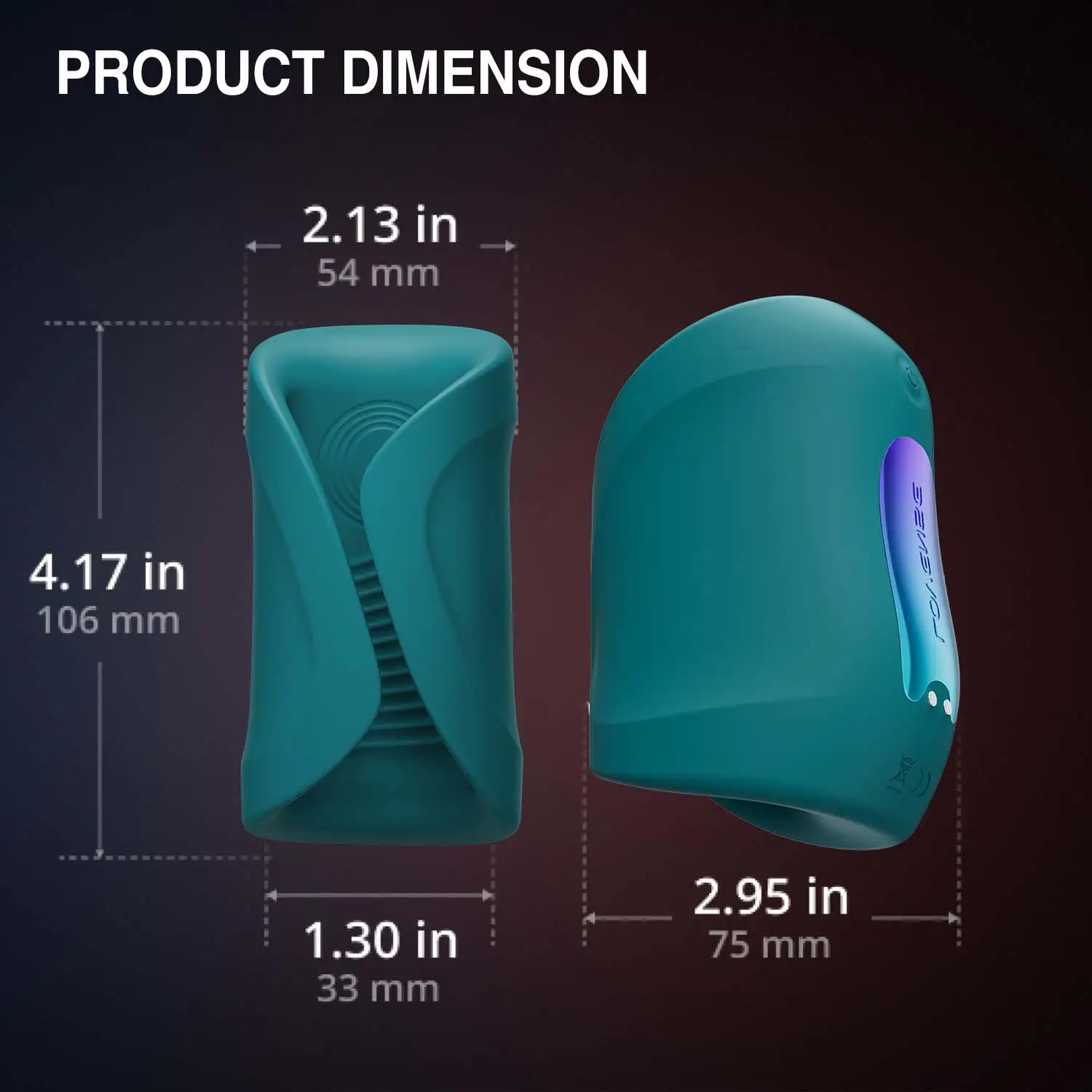 Lovense Gush 2 Máy Rung Điều Khiển Từ Xa Kích Thích Sung Sướng