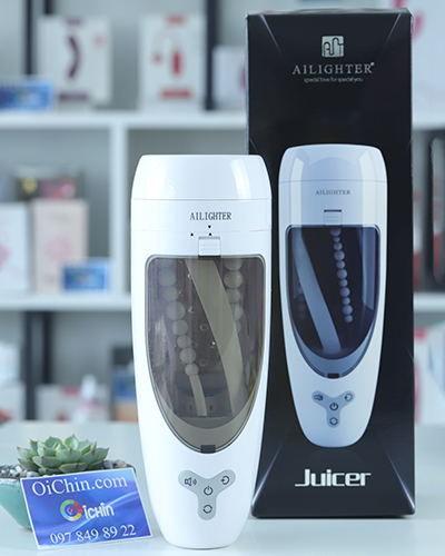 Máy massage dương vật Ailighter Juicer co bóp xoay êm ái kích thích
