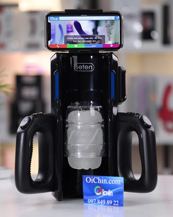 Leten King Masturbator máy thủ dâm cao cấp thụt rung siêu phê 
