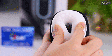 Leten Thrusting Black Hole máy thủ dâm thụt co bóp sưởi ấm LED