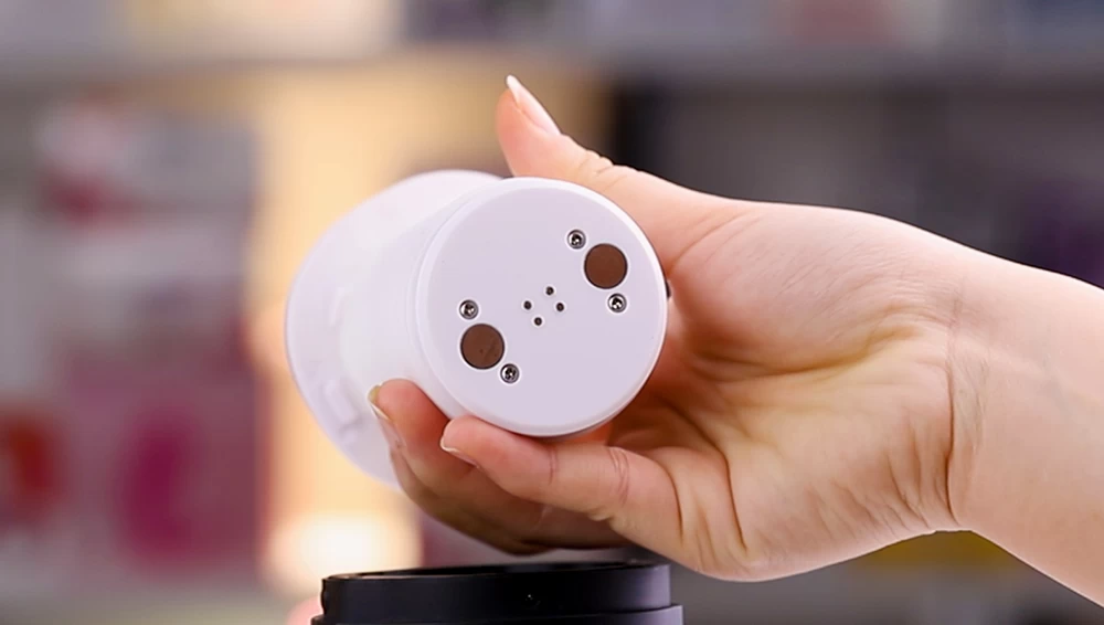 Leten Thrusting Black Hole máy thủ dâm thụt co bóp sưởi ấm LED