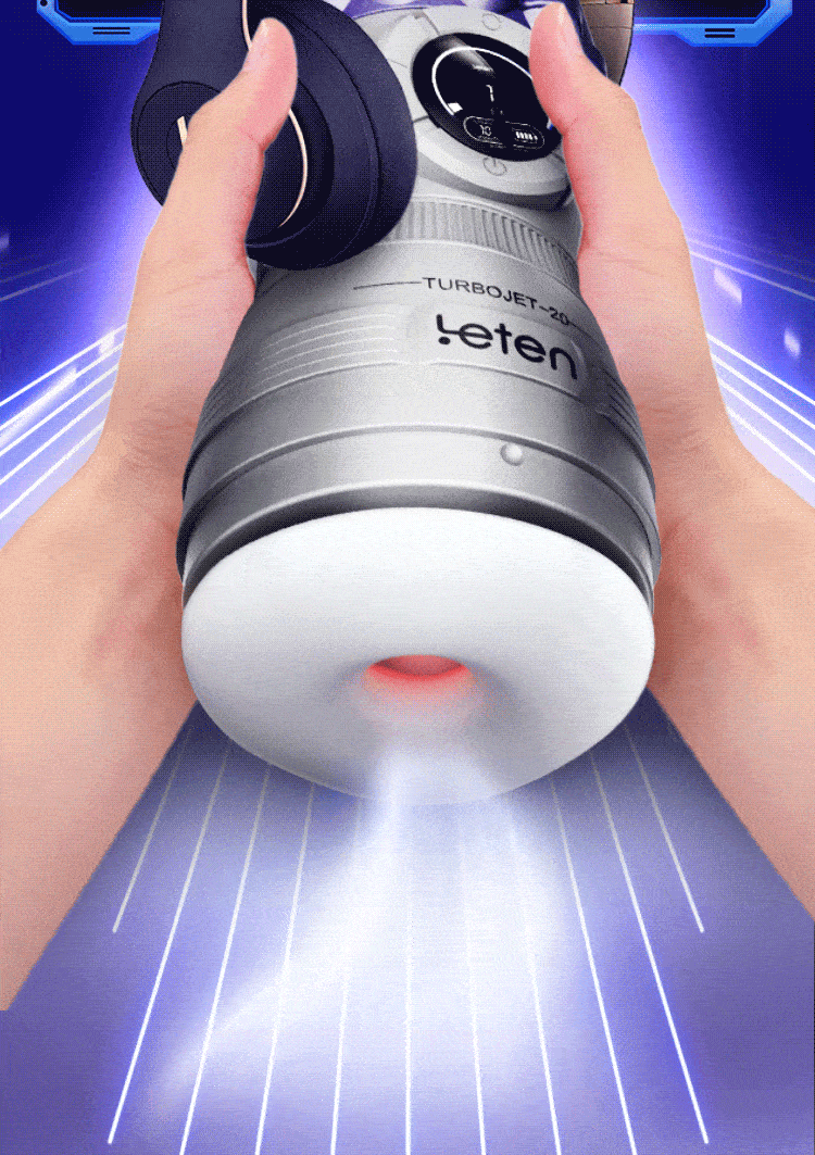 Leten TurboJet-20 máy rung bú mút tự động co bóp siêu thực