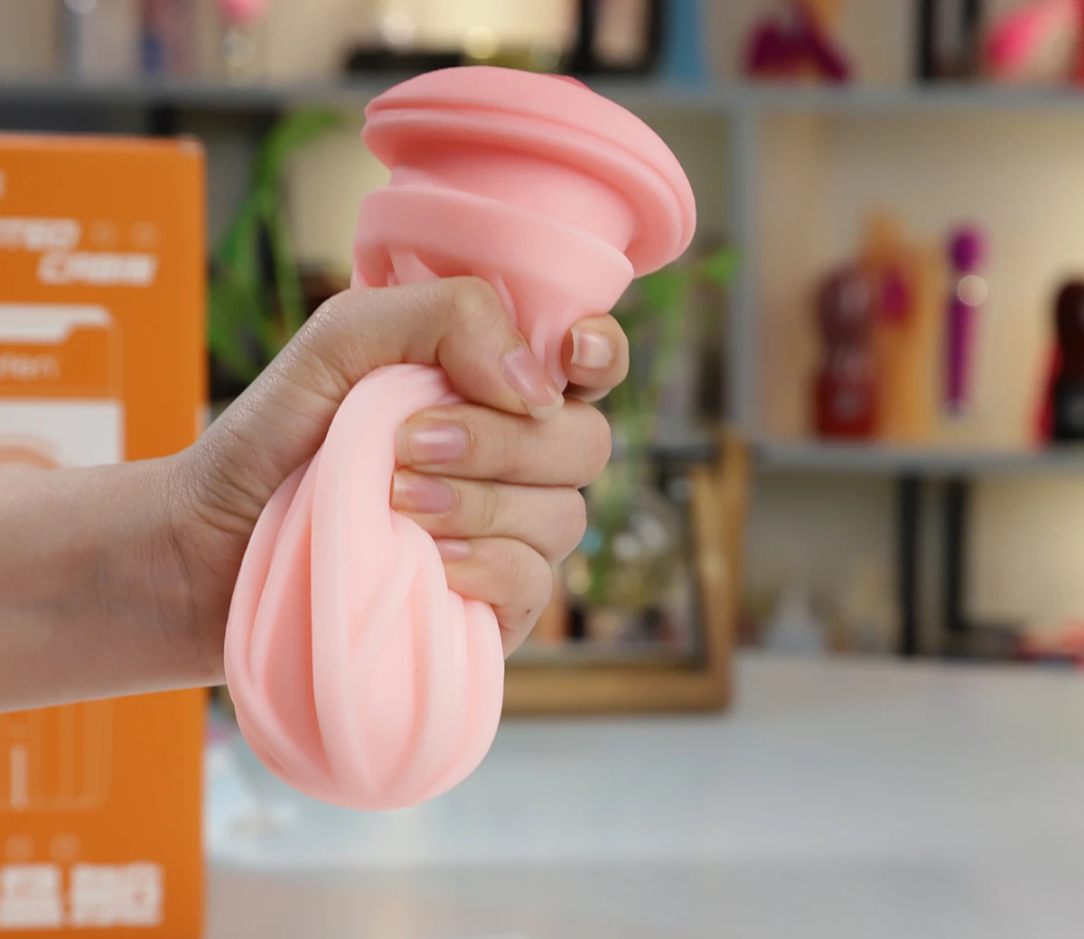 Leten Insulated Cabin máy thụt rung nhiệt âm đạo tiếng rên thật