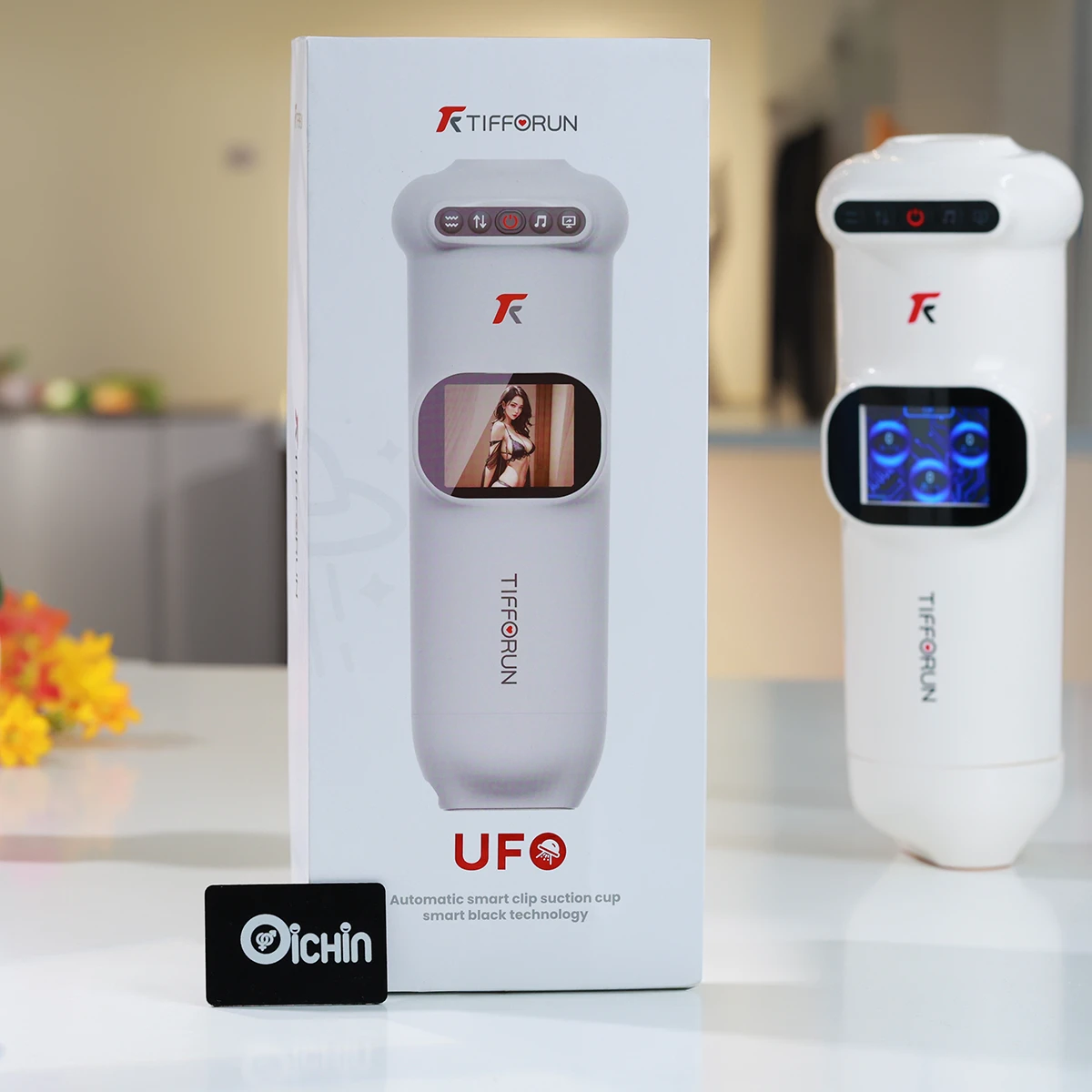 Máy thủ dâm Yeain Tifforun UFO rung thụt sưởi ấm tiếng rên sống động Máy thủ dâm Yeain Tifforun UFO rung thụt sưởi ấm tiếng rên sống động