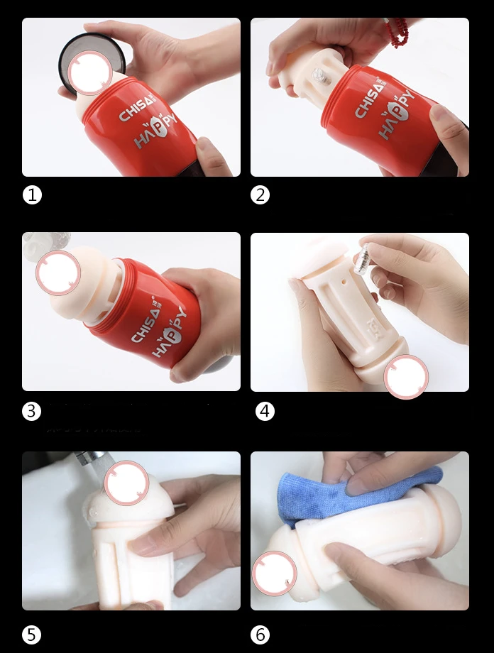  So sánh Chisa Happy cầm tay có rung 2 đầu âm đạo miệng hậu môn mới nhất