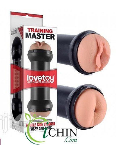 Lovetoy Double Side Âm Đạo Giả Hai Đầu Silicone Mềm Mịn Thăng Hoa