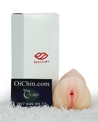 Âm đạo giả 2 đầu SexyBaby silicone mềm mại dễ dàng thủ dâm mọi nơi 