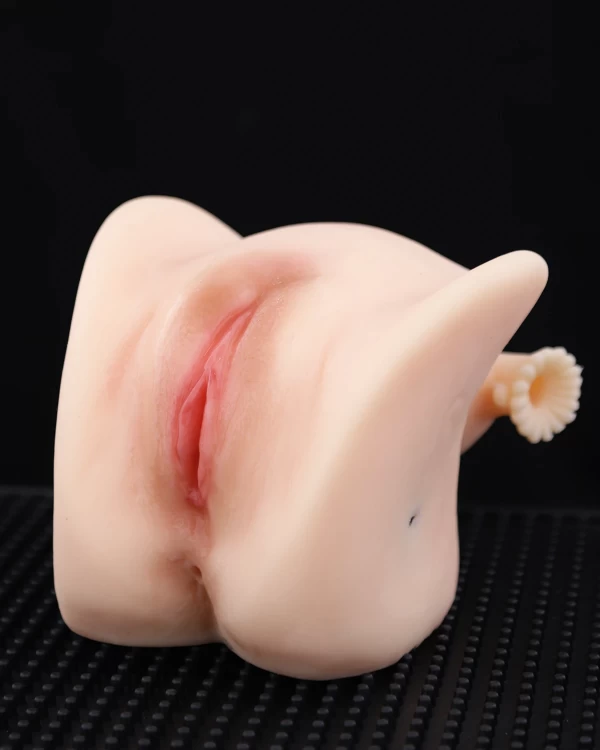 Âm đạo giả ManMiao rung sưởi ấm cấu trúc tử cung 3 lỗ độc đáo 