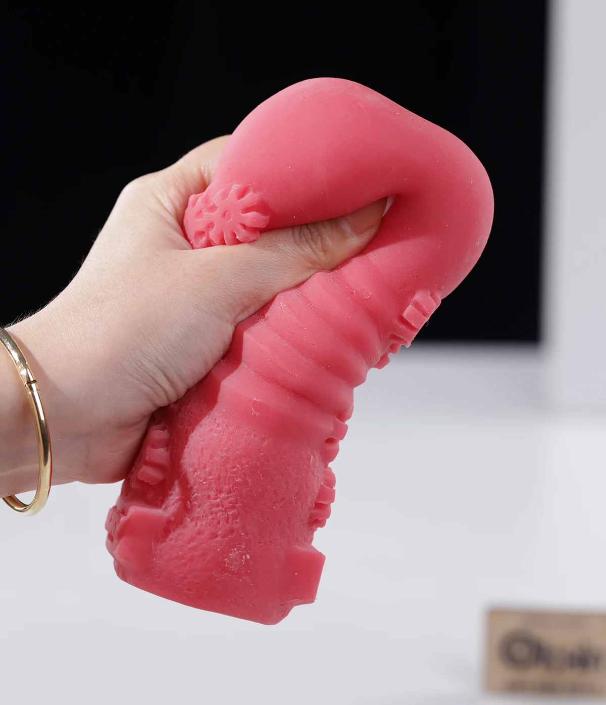 Âm đạo giả cầm tay Magic Eyes mượt mà, cảm giác chân thật