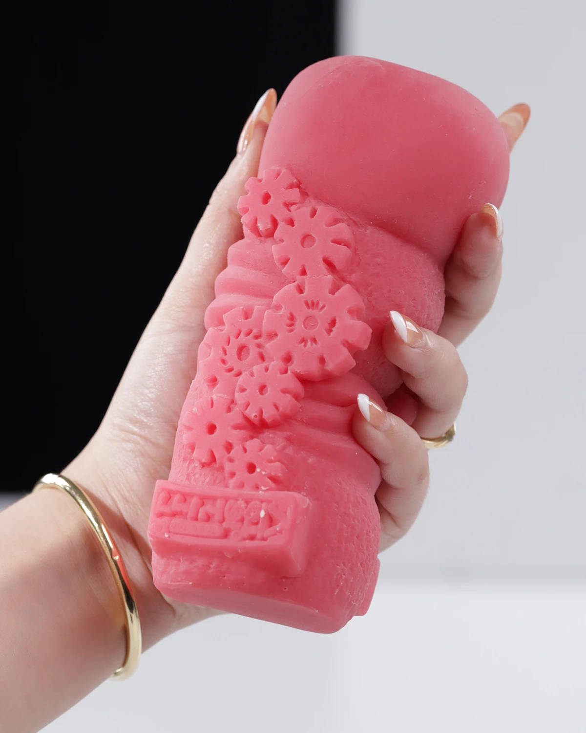 Âm đạo giả cầm tay Magic Eyes mượt mà, cảm giác chân thật