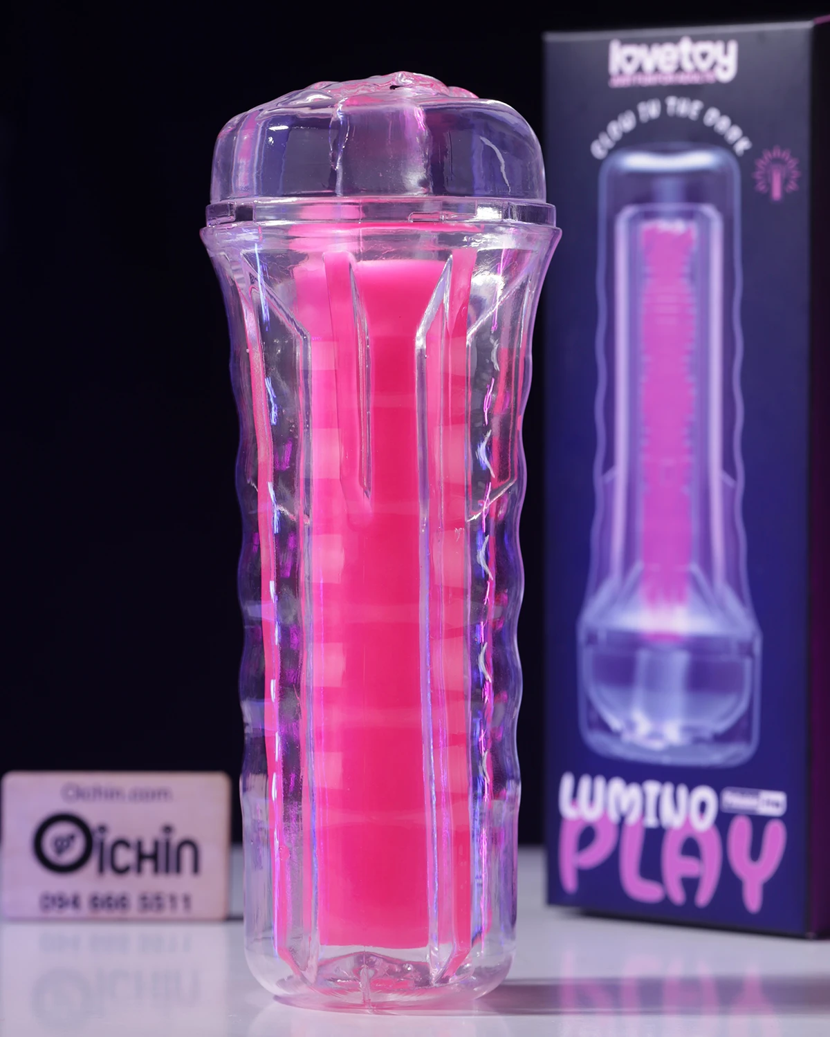 Lovetoy Lumino Play Glow Pink mềm mại siêu thực kích thích