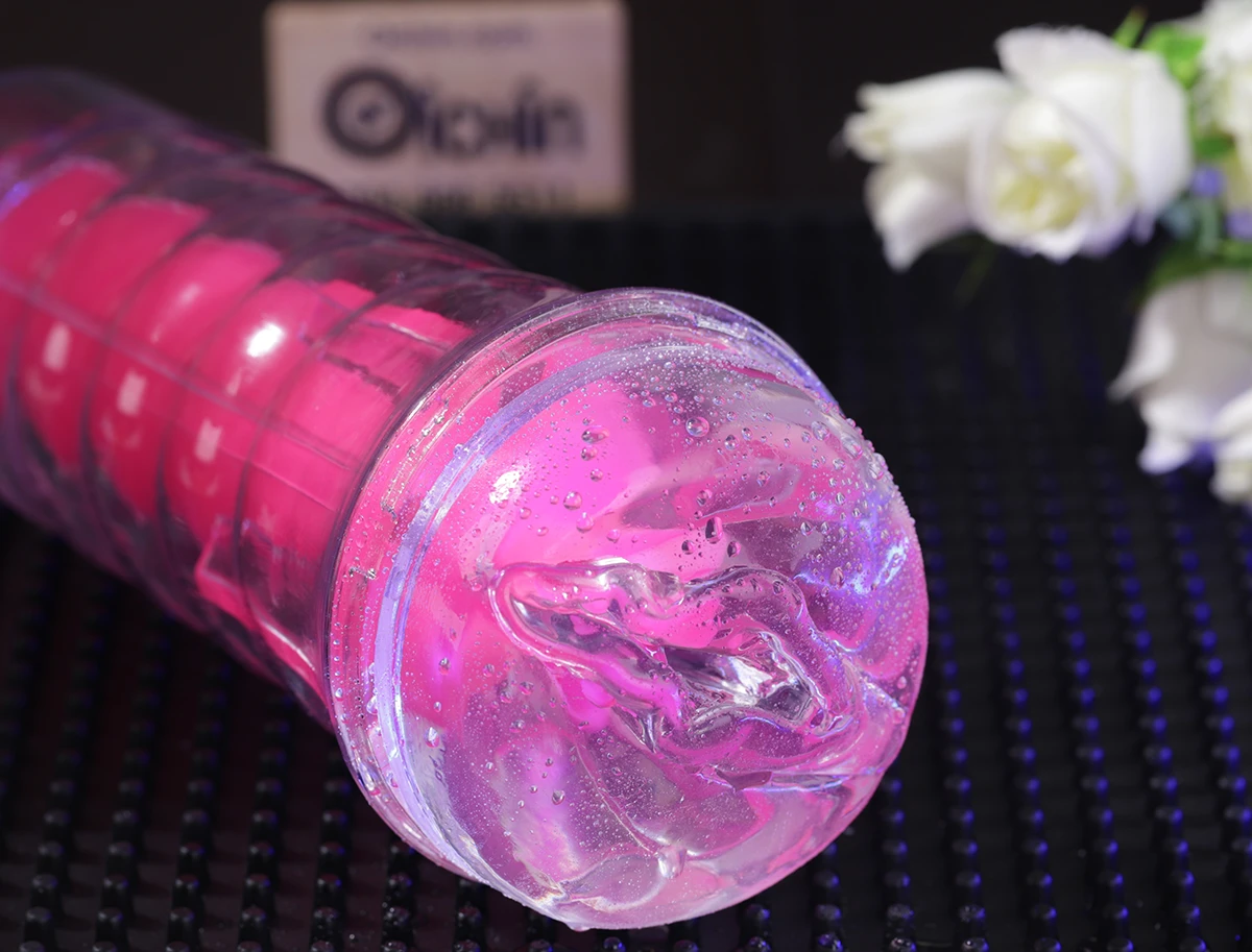 Lovetoy Lumino Play Glow Pink âm đạo giả phát sáng mềm mại