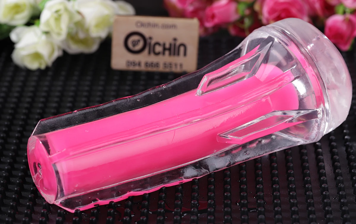 Lovetoy Lumino Play Glow Pink âm đạo giả phát sáng mềm mại