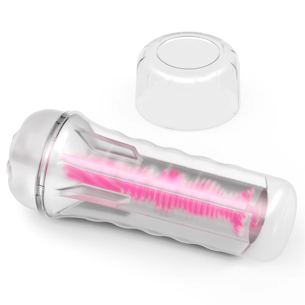 Lovetoy Lumino Play Glow Pink âm đạo giả phát quang silicon mềm
