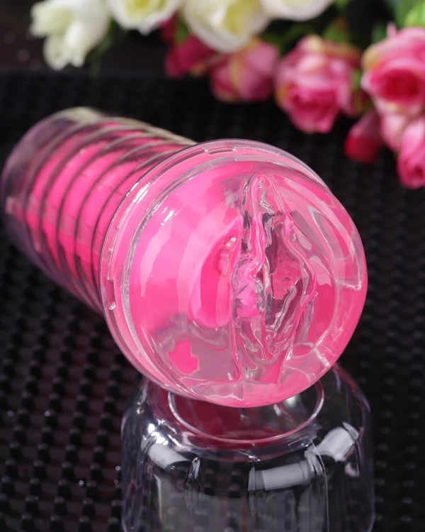 Lovetoy Lumino Play Glow Pink âm đạo giả phát quang silicon mềm